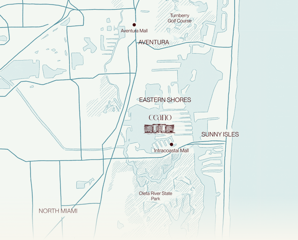 Map of Eastern Shores area