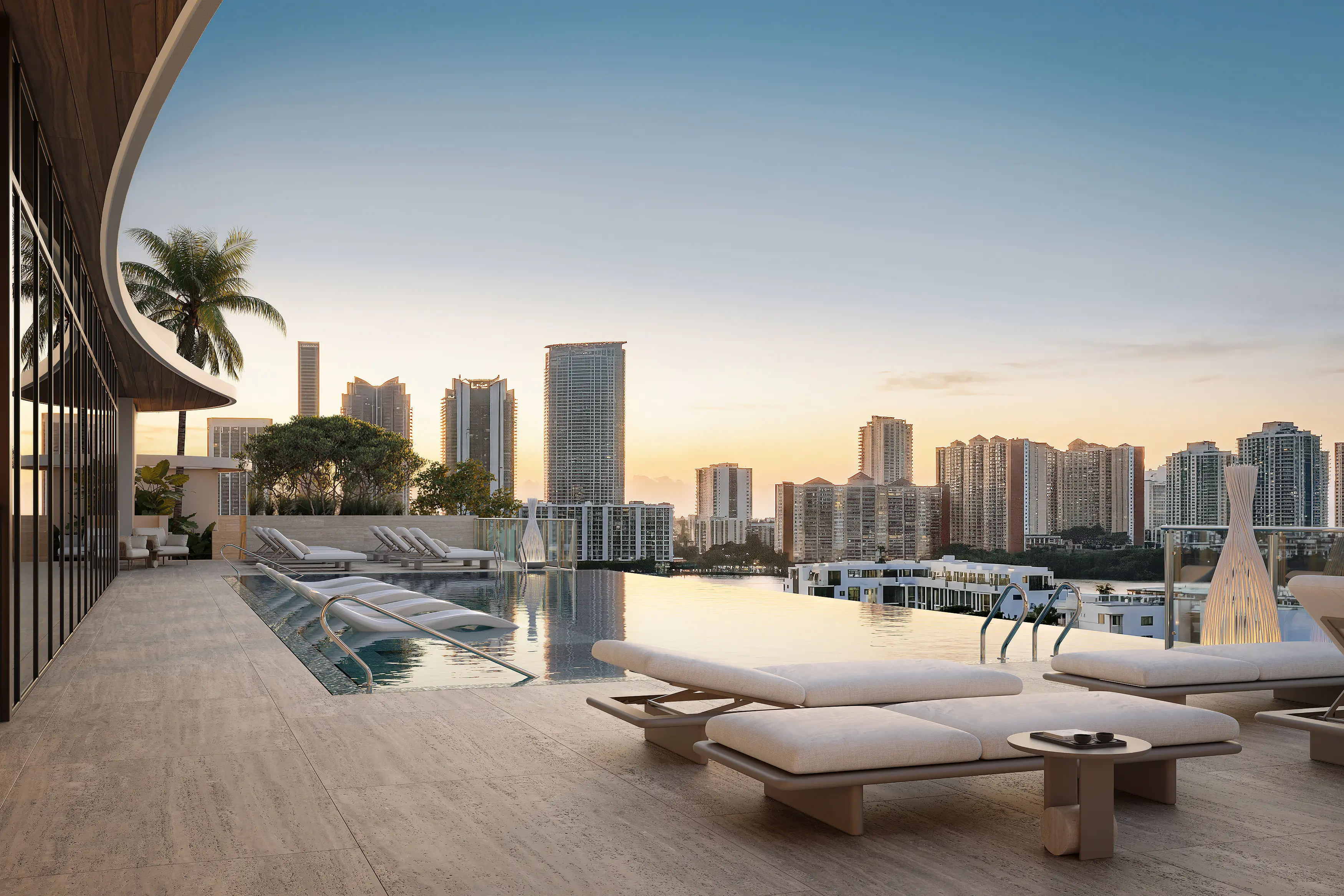 Rooftop deck
